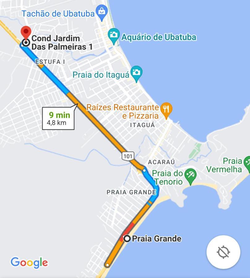Apartamento Em Ubatuba Proximo A Praia Grande Exterior foto